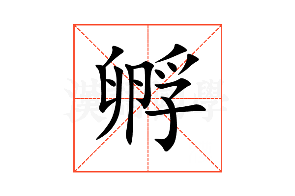 孵